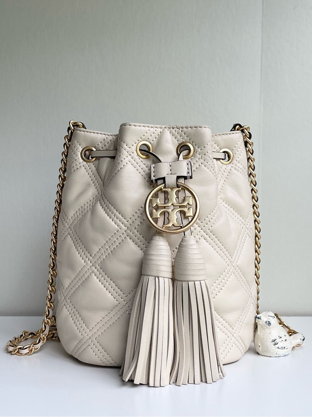 Tory Burch drawstring Bucket Crossbody Bag